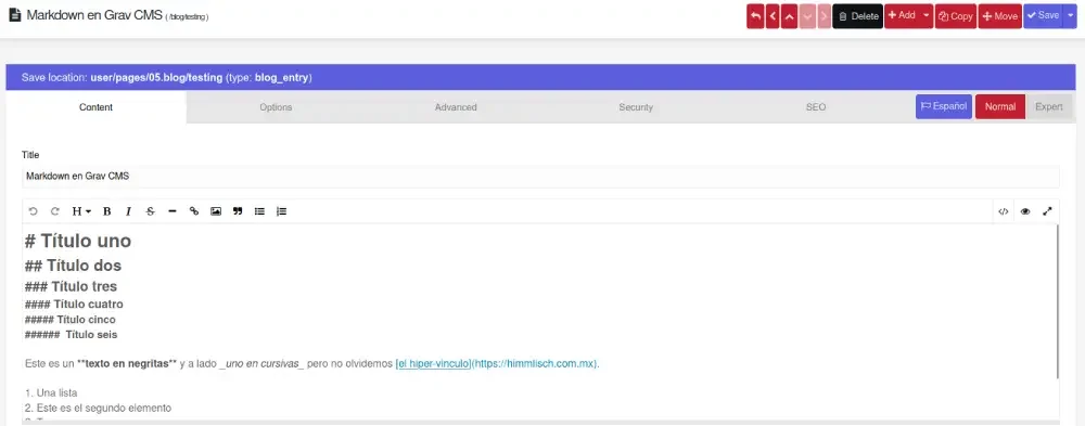 grav-cms-editor